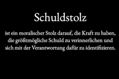 Schuldstolz